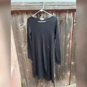 Indigenous Organic Fair Trade Fashion Black Blouse With Slit